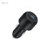 Powerology Charger In Car 130W X2 PD Port & X1 Q.C Port - Black - Safqqa