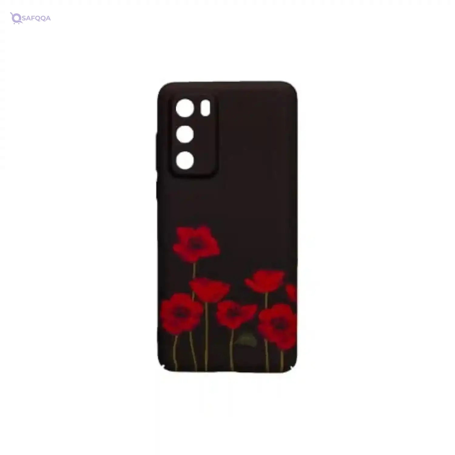 Dragon Flower Back Cover Hard Creative Case For Oppo P40 - Multi Color - Safqqa Egypt