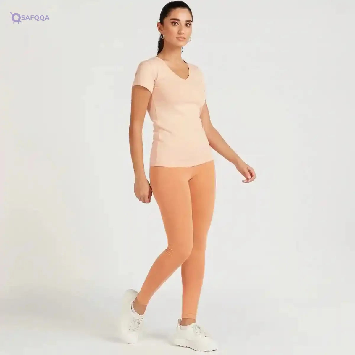 Splash basic T-Shirts for women, pink - Safqqa Egypt