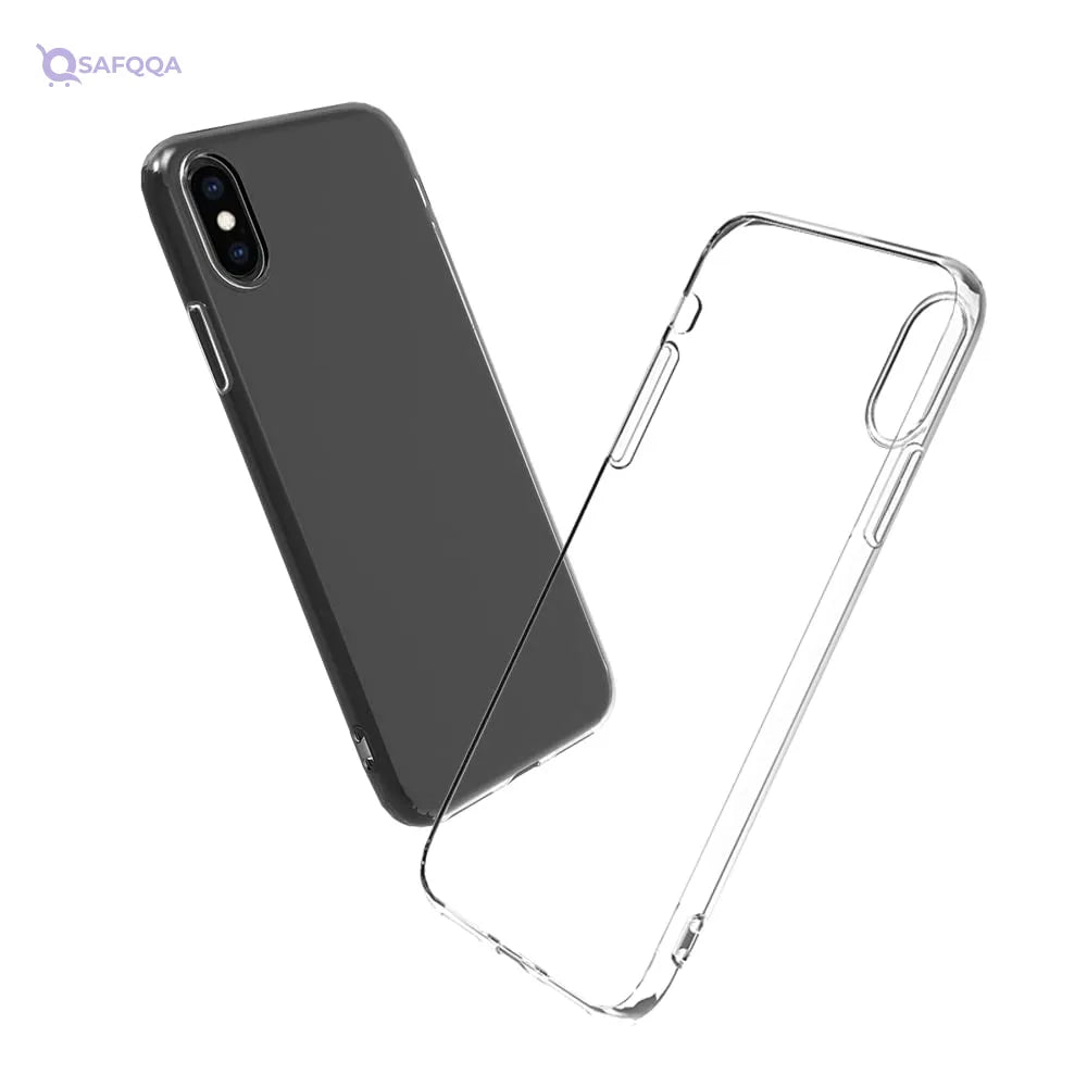 Limnan Case for iPhone XSMAX, 6.5-Inch, Silky-Soft Touch, Full-Body Protective Case, Shockproof Cover with Microfiber Lining. - Safqqa
