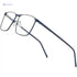 Fonex Pure Titanium Glasses Frame for Men,Square Full Rim Myopia Optical Eyeglasses - Safqqa