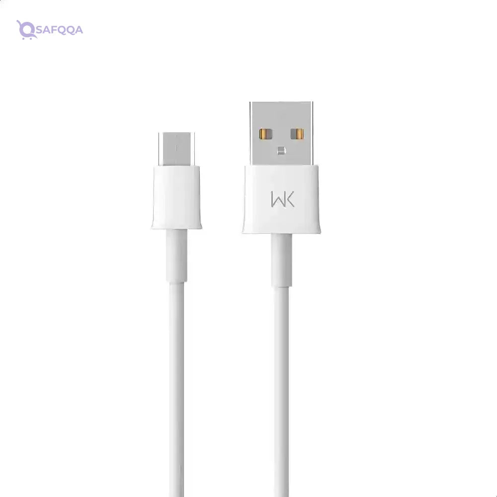 WK WDC-068 Savour Micro Data Cable - White - Safqqa Egypt