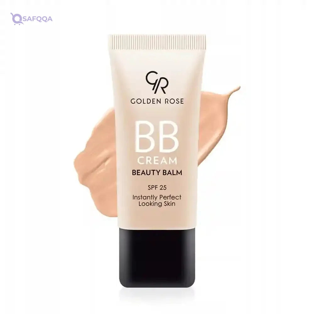 GOLDEN ROSE BB CREAM BEAUTY BALM 02 FAIR WITH SPF 25 - Safqqa