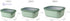 Mepal Multi Bowl Rectangular ,750 ml ,Nordic green - Safqqa