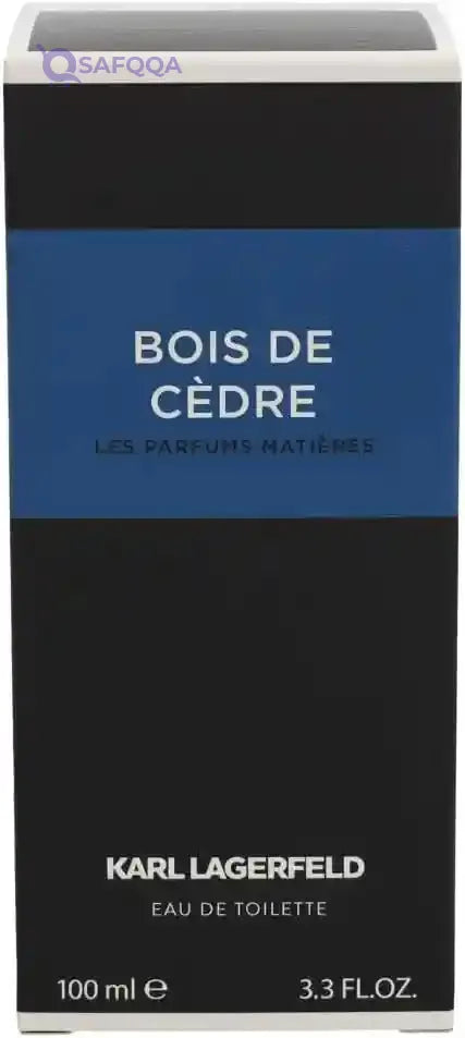 KARL LAGERFELD BOIS DE CEDRE FOR MEN EDT 100ML - Safqqa Egypt