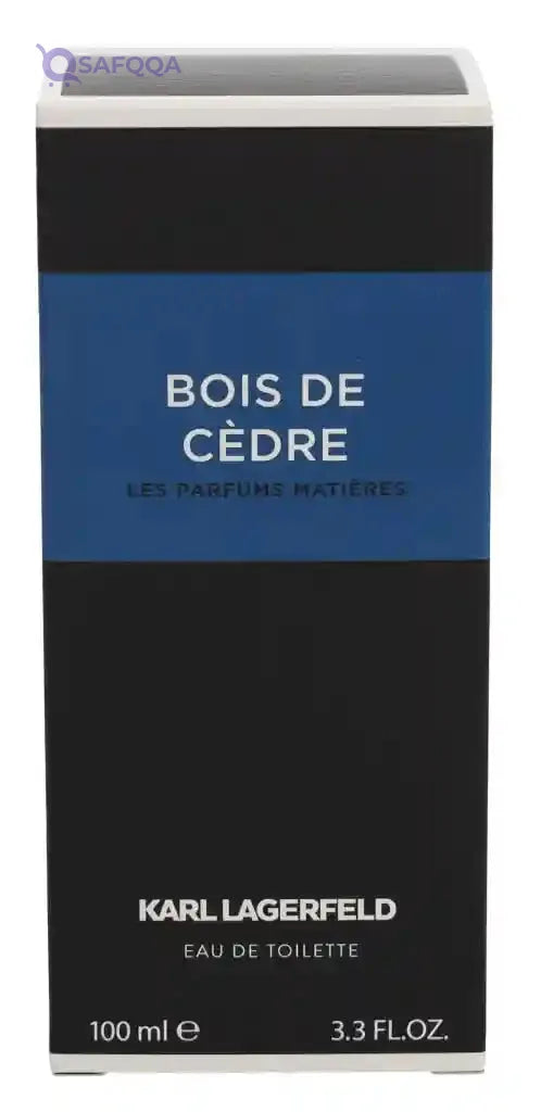 KARL LAGERFELD BOIS DE CEDRE FOR MEN EDT 100ML - Safqqa Egypt