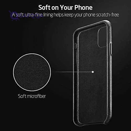 Case for iPhone 11 Pro Luxury Back Cover,Black,for iPhone 11Pro - Safqqa Egypt