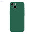 GXFCZD Case for iPhone 13, 6.1-Inch, Silky-Soft Touch, Full-Body Protective Case, Shockproof Cover with Microfiber Lining( green) - Safqqa Egypt