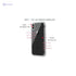 Muguian Case for iPhone XSMAX, 6.5-Inch, Silky-Soft Touch, Full-Body Protective Case, Shockproof Cover with Microfiber Lining. - Safqqa