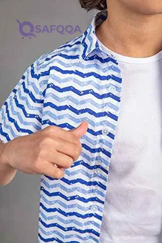 CONCRETE Boys' Printed Shirt - Safqqa Egypt