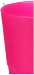 MOJITO DESIGN Box of Cocktail Cups, Plastic, Fucsia Fluo, 0.35 Litre, 6 Pieces - Safqqa