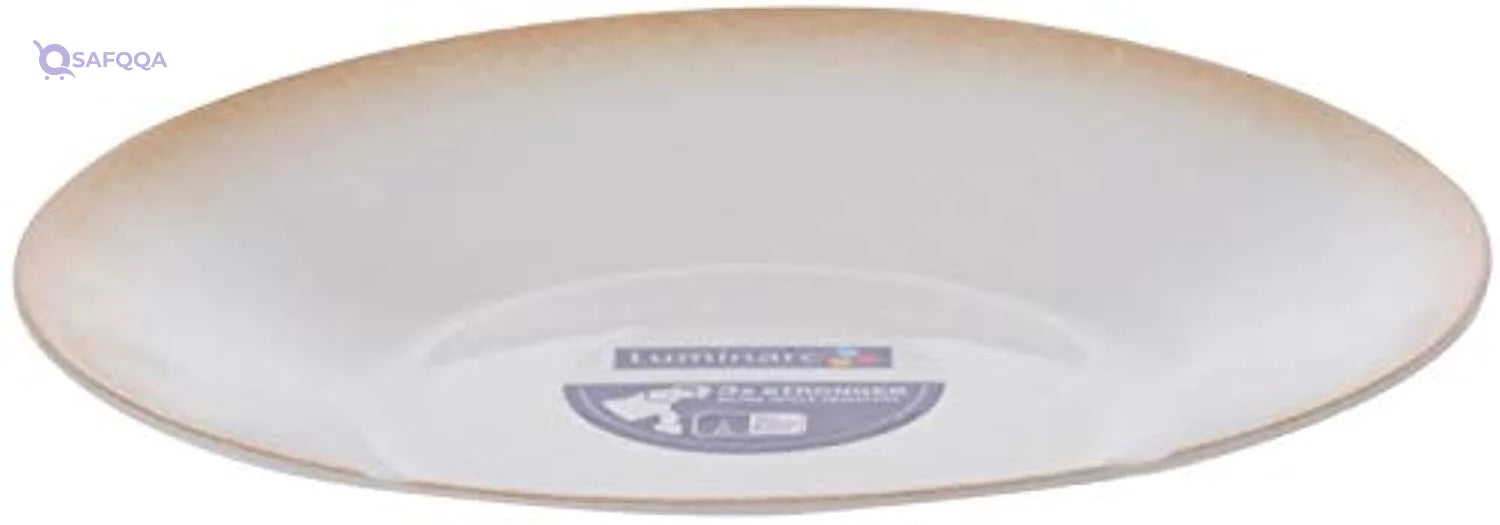 Luminarc Beige Soup Plate 23cm - Safqqa