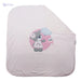 Hana4baby’s Interlock Baby Blanket – Embroidered Bear for Girls - Safqqa