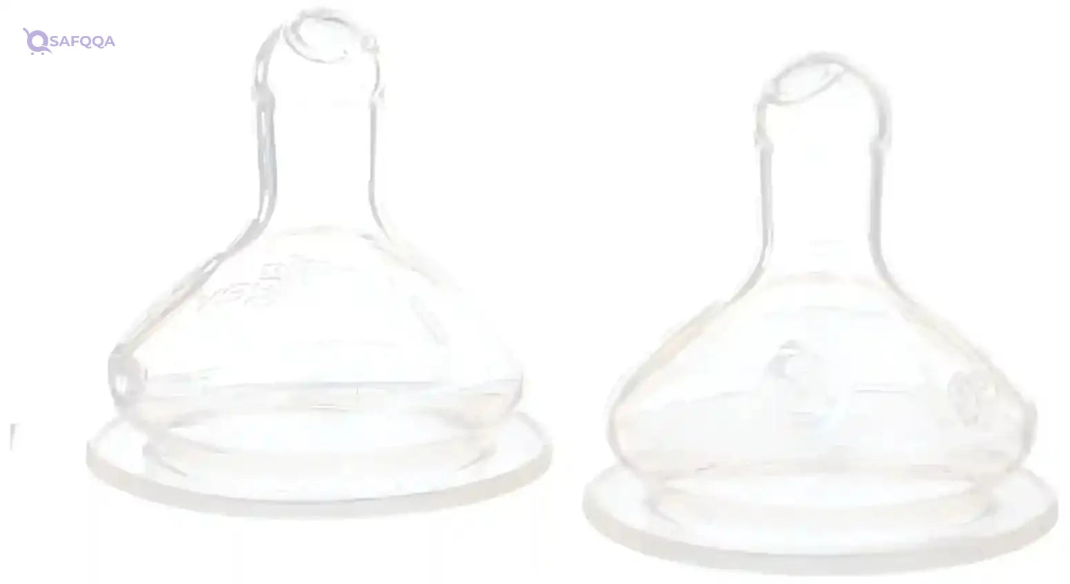 Tigex Collexion 730105 Suction Teats for Feeding Bottles Size 2 Set of 2 - Safqqa