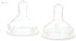Tigex Collexion 730105 Suction Teats for Feeding Bottles Size 2 Set of 2 - Safqqa