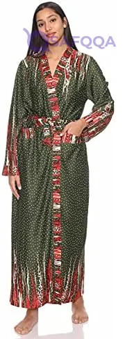 Kady Nightgown and Robe Set For Women, 2 Pieces - - Safqqa
