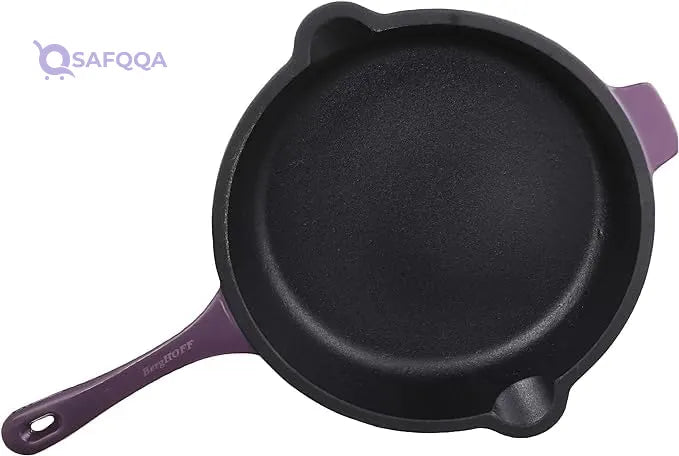 Berghoff Cast Iron Fry Pan – Durable & Versatile-Open Box - Safqqa