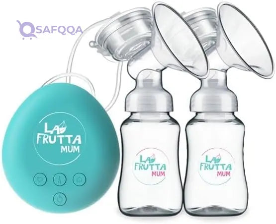 La Frutta MuM Double Electric Breast Pump, 150ml Capacity x 2 Bottles - Safqqa