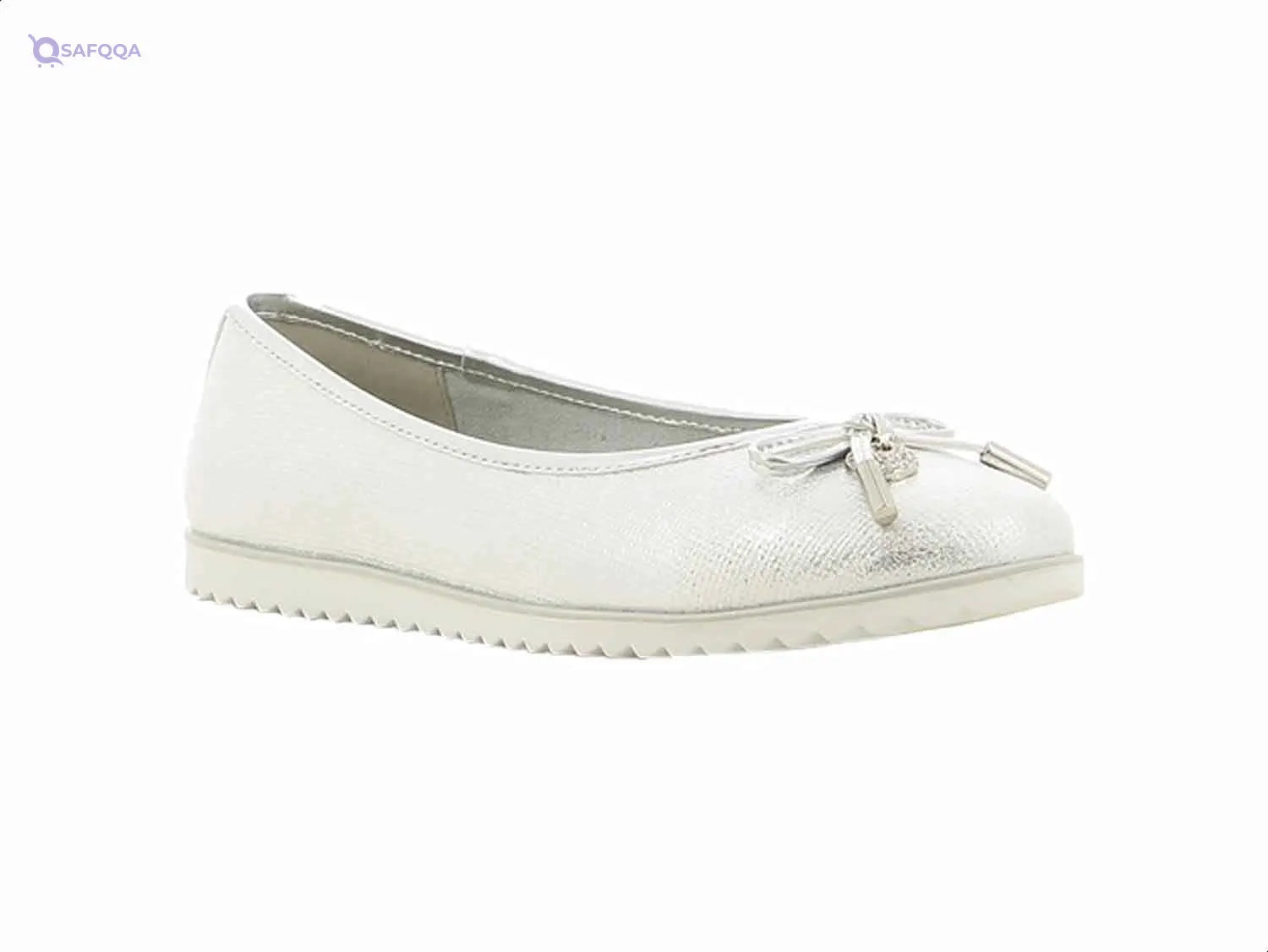 Sprox Front Ribbon Detail Ballerina Shoes for Women - Safqqa Egypt