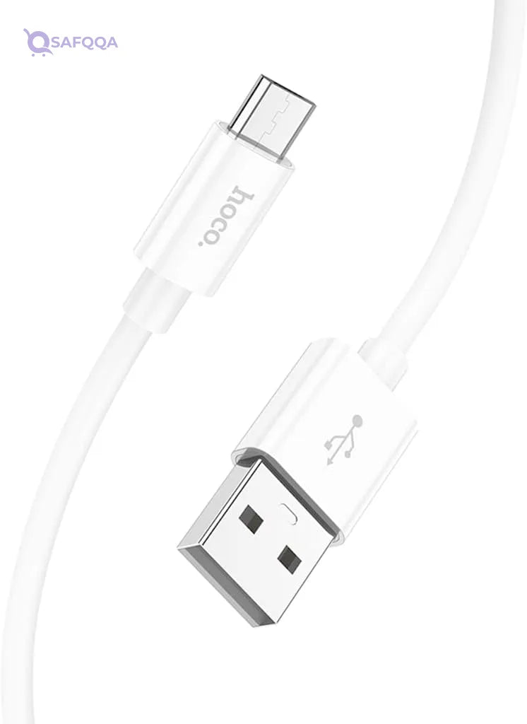 Hoco X87 - Magic Silicone Charging And Data Transmition,  Cable USB-A TYPE-C Plug, Compatible With Samsung Huawei Xiaomi Oppo - Safqqa