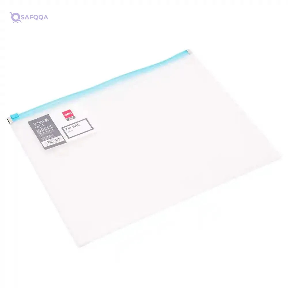 Deli A4 Size Zipper Bag - Safqqa Egypt
