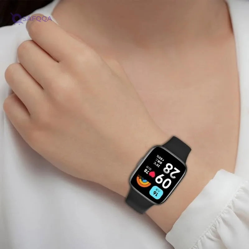 YODI Soft Silicone Classic Strap Bands – for Redmi Watch 3 Active - Safqqa
