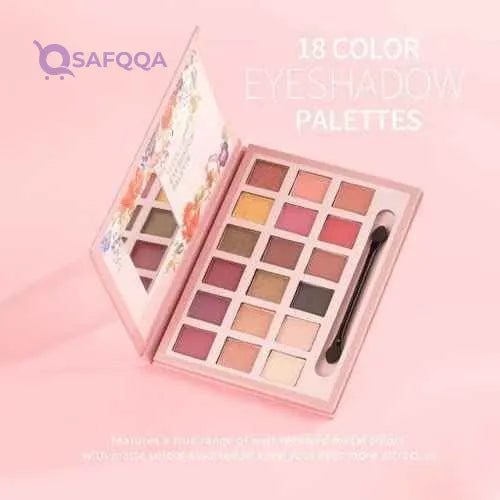 Me Now New MN Eye Shadow Palette - 18 Colors - Safqqa