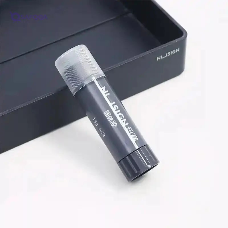 Deli NS193 Nusign Glue Stick – 15g, Transparent, Strong Adhesion, Non-Toxic, Smooth Application, Ideal for School & Office Use,1pcs - Safqqa