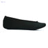 Nufoot Ballet Flats Indoor Womens Shoes , Black, Small Ideal for home,  yoga, or travel use - Safqqa