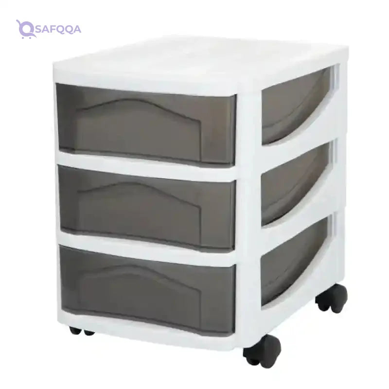 Bama Big Hobby 3 Drawers-White, One Size - Safqqa