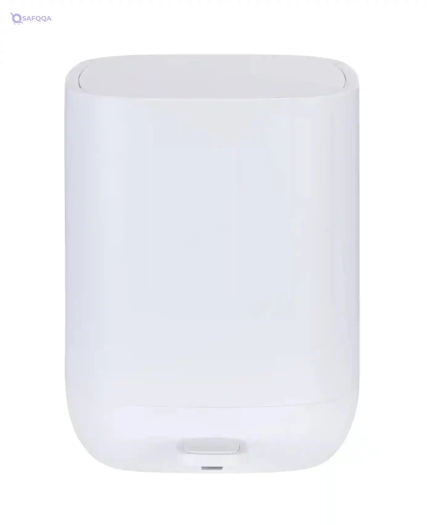 WENKO, Pedal Bin Davos, Polypropylene, Soft Close Home Garbage Can, Durable & Strong Construction, 5 Litre Capacity, 23x26x27cm, White - Safqqa
