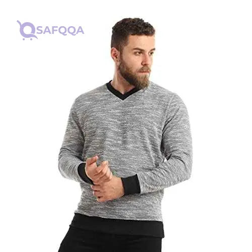Offcliff Men's Crew Neck Long Sleeves Sweatshirt - Safqqa Egypt