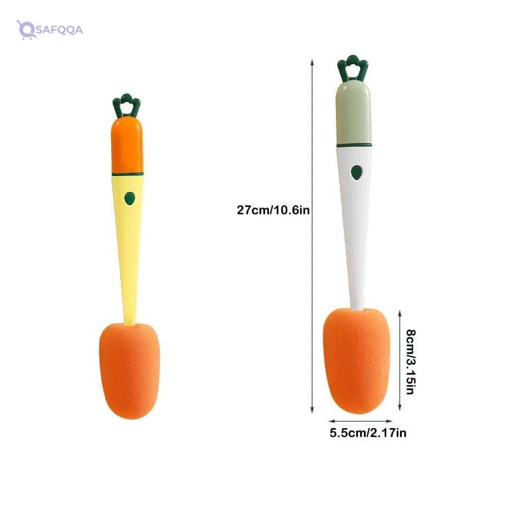 Generic Pair of Versatile Cleaning Tools: 3 in 1 Brush Set for Home Kitchen Accessories - Perfect for Cleaning Cups, Bottle, Glass, - Safqqa