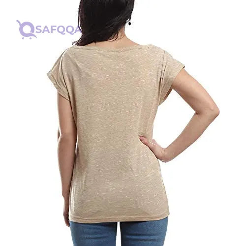 Esla T-Shirts For Women Soft and breathable fabric and Comfortable - Safqqa