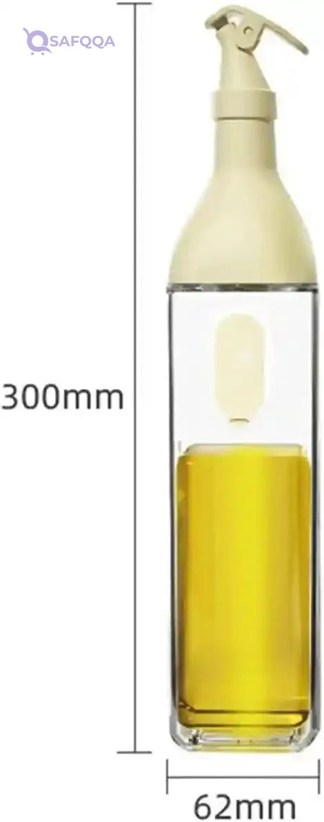 Generic 550ml Jumbo Oil and Vinegar Bottle with Airtight Seal - Safqqa