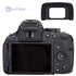 FANZR Eyecup Eyepiece Viewfinder for Nikon D5600 D5500 D5300 D3500 D3400 D3300 Camera, Replaces Nikon DK-25 (2 Pack) - Safqqa