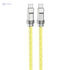 Hoco U113 - Solid 100W Silicone Fast Charging And Data Transmittion Cable (100W - 3A - 1M), USB-C To USB-C Plug, Compatible With Samsung Huawei Xiaomi Oppo - Gold - Safqqa