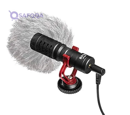 Boya Universal Cardioid Shotgun Microphone - Safqqa