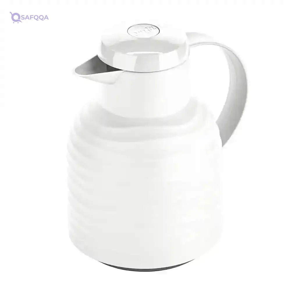 Emsa Samba Wave N40115 Insulated Jug – 1.0 L, Quick-Press, Leak-Proof - Safqqa