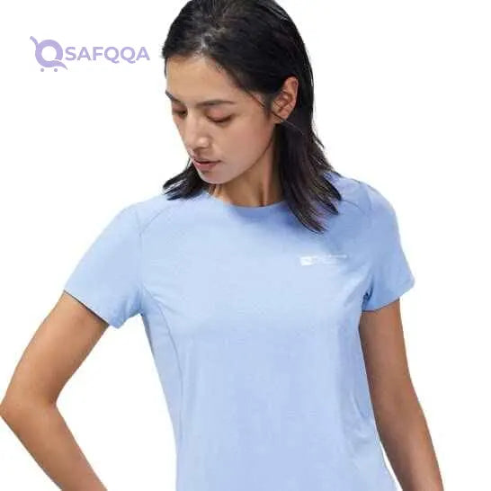 Anta Women's SS Performance Tee – Lightweight, Breathable & Stylish Activewear Top - Safqqa