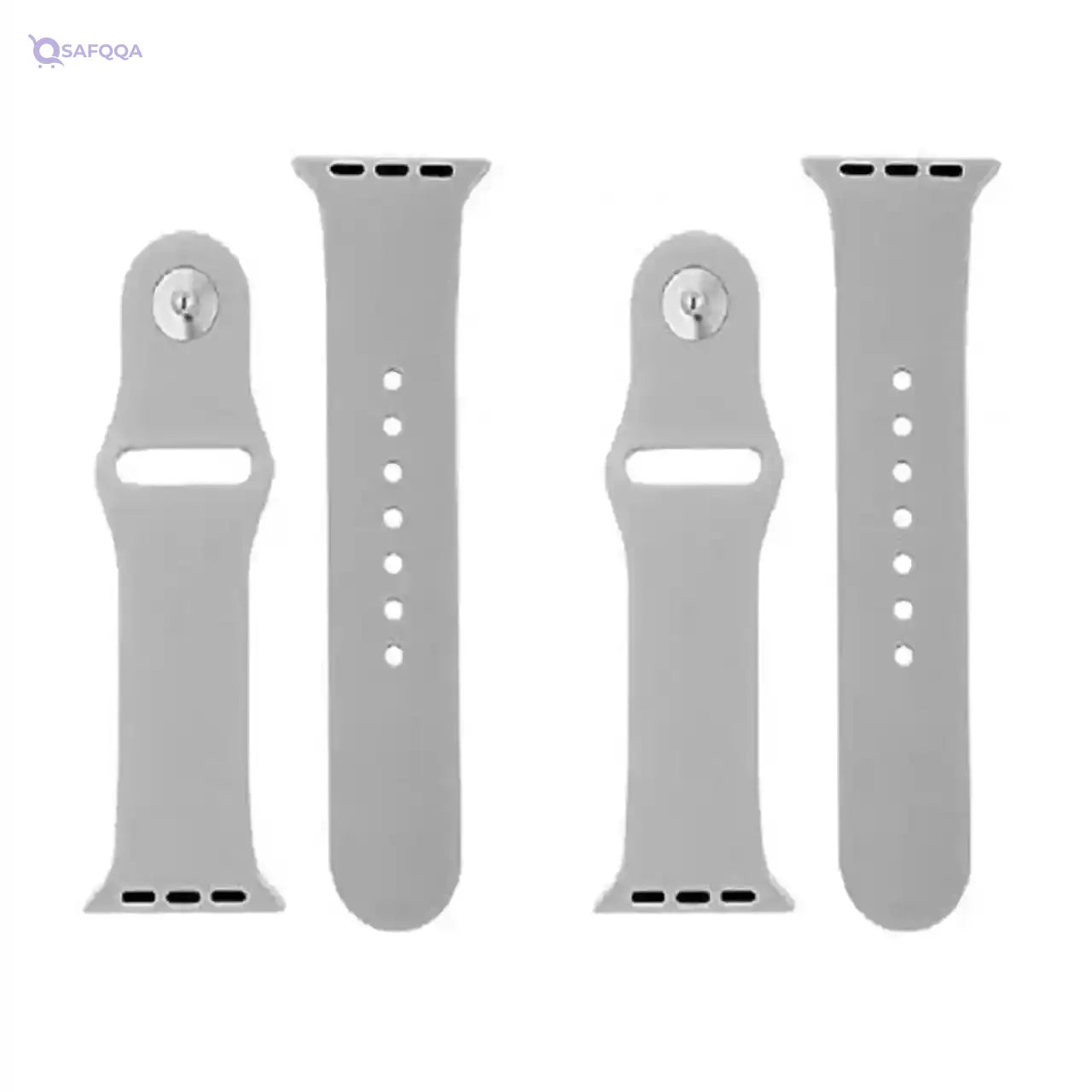 Strap Watch silicon 2 pieces For Apple Watch size 42/44 - Safqqa Egypt