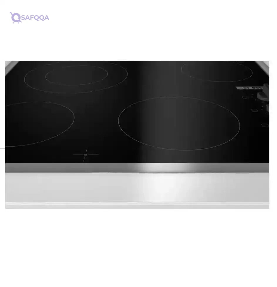 Bosch - Series 2 - Electric hob - 60 cm - Black, Built-in Electric hob,surface mount with frame frame PKF645CA2E - Safqqa Egypt