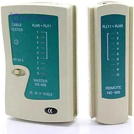 RJ45/RJ11/RJ12 LAN Crossover Network/Telephone Cable Tester - Safqqa Egypt