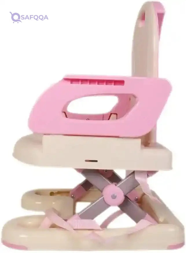 Generic baby seat for food Pink Comfortable and supportive baby feeding seat - Safqqa