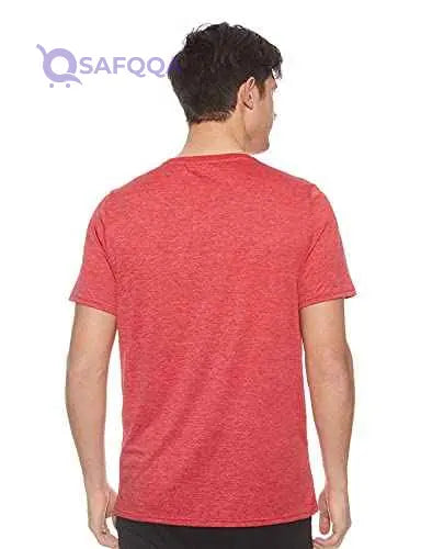 Magma Round-Neck Short-Sleeve Regular Fit T-shirt for Men - Safqqa Egypt