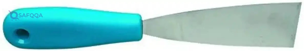 Maya Stainless Steel Spatula with PP Handle Medium (40 mm) Blue 88040 - Safqqa Egypt