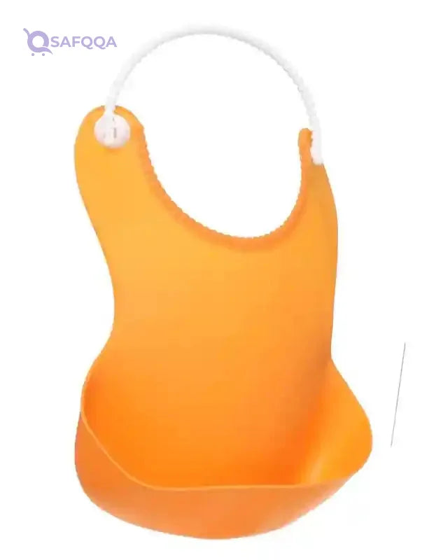 Baby Silicone Bib   Soft Waterproof & Easy to Clean - Safqqa