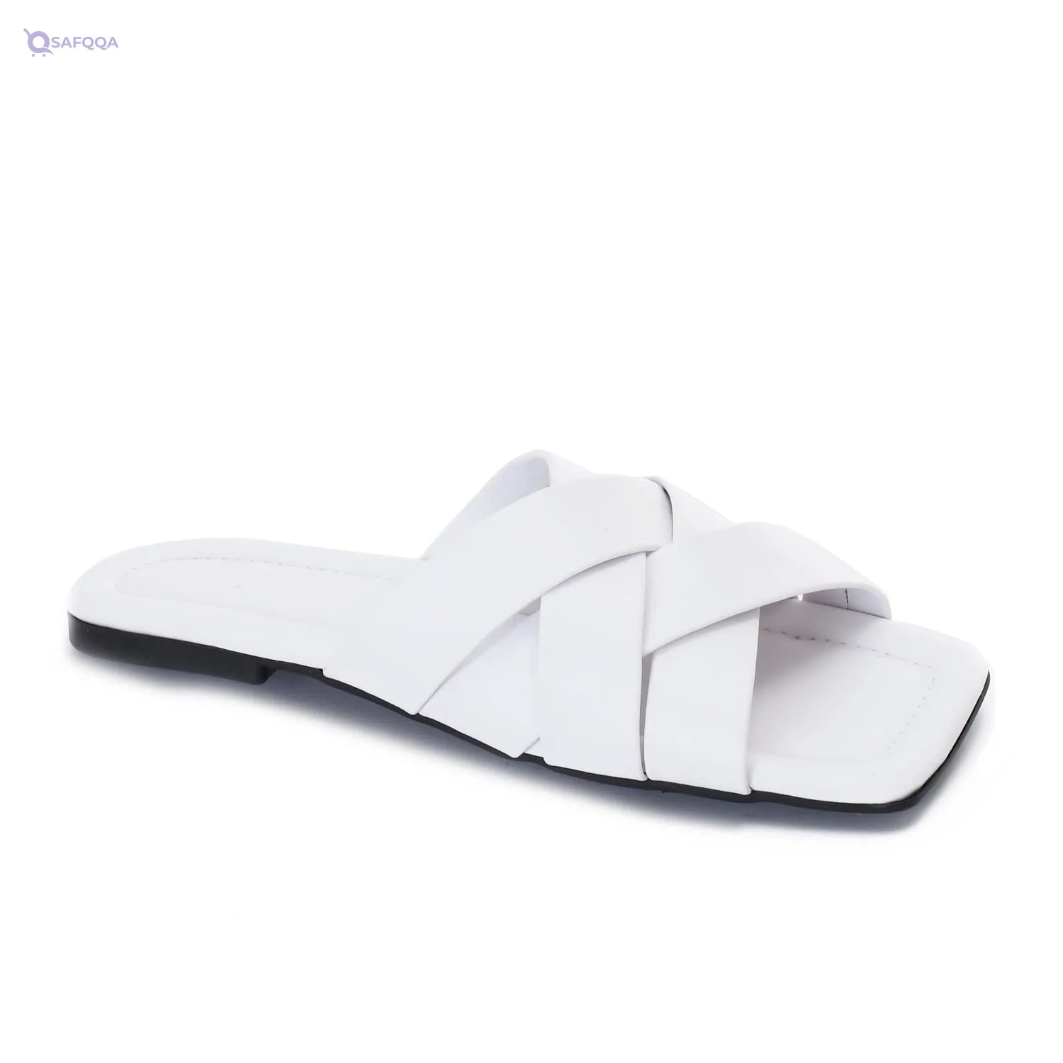 Trust Group Strappy Slipper Flip-Flop For Women,Soft cushioned sole for all-day comfort. - Safqqa