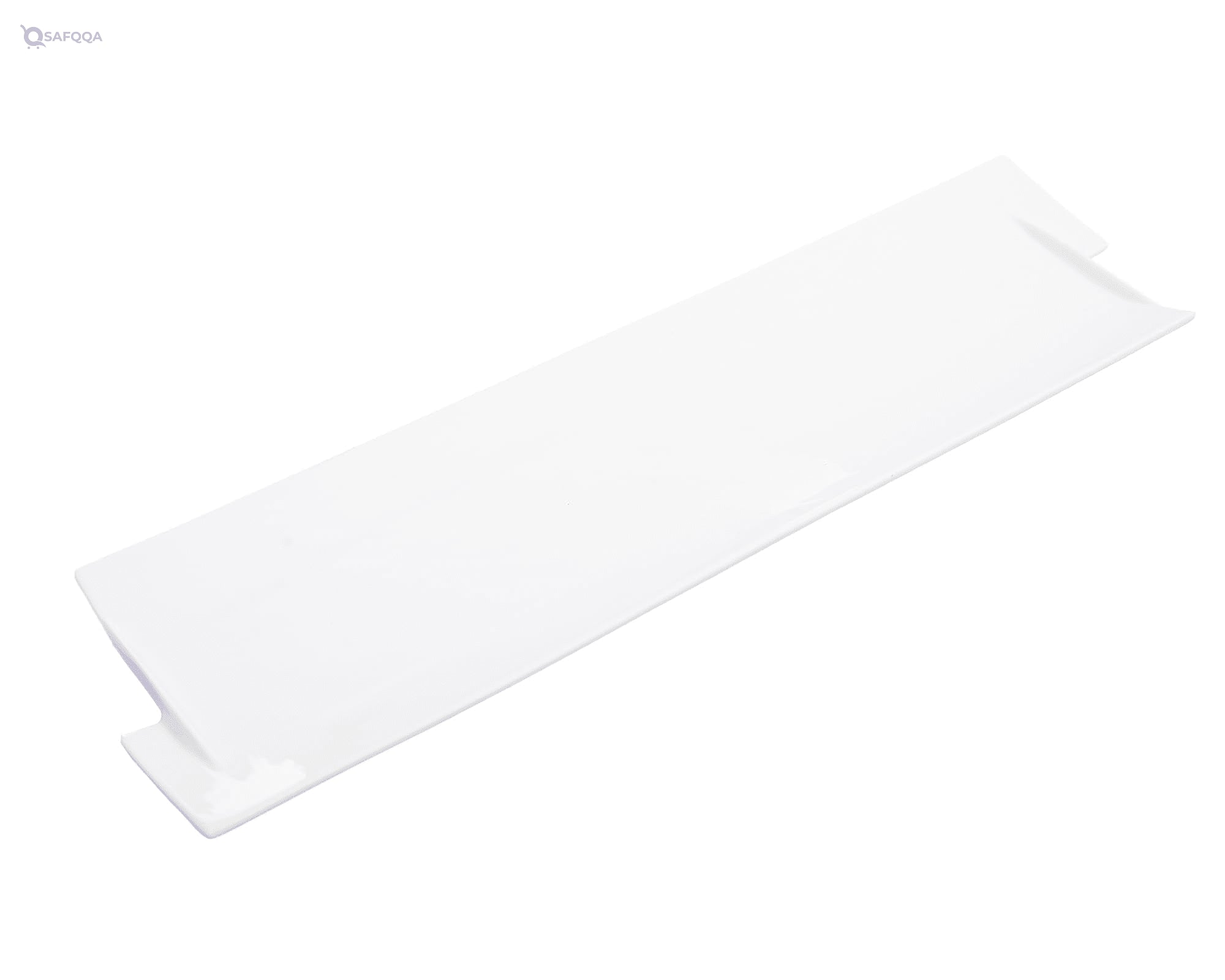 Rosa Porcelain Rectangular Service Dish – 50 cm - Safqqa