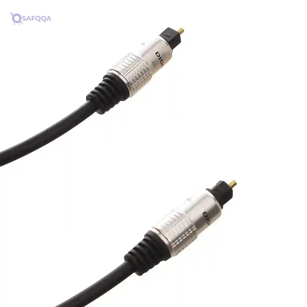 Point Cable audio digital fiber optical toslink - black - Safqqa